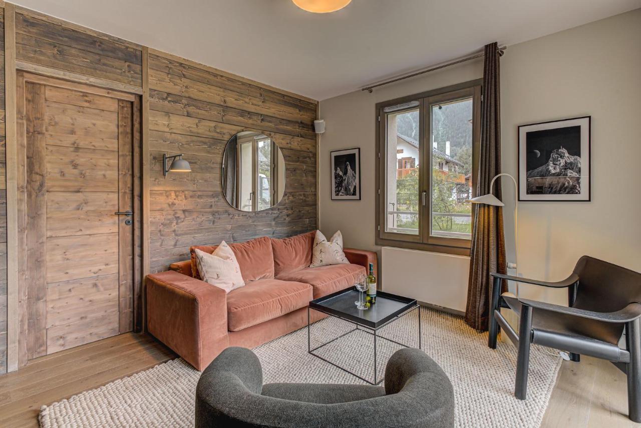 White Pearl A05 Modern Apartment Chamonix Alpes Travel Sleeps 4 To 6 מראה חיצוני תמונה