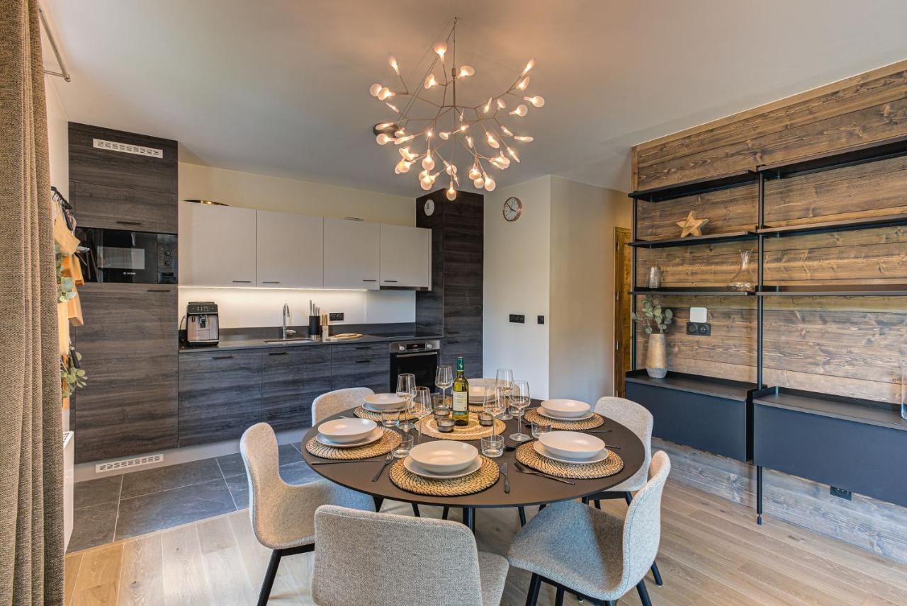 White Pearl A05 Modern Apartment Chamonix Alpes Travel Sleeps 4 To 6 מראה חיצוני תמונה