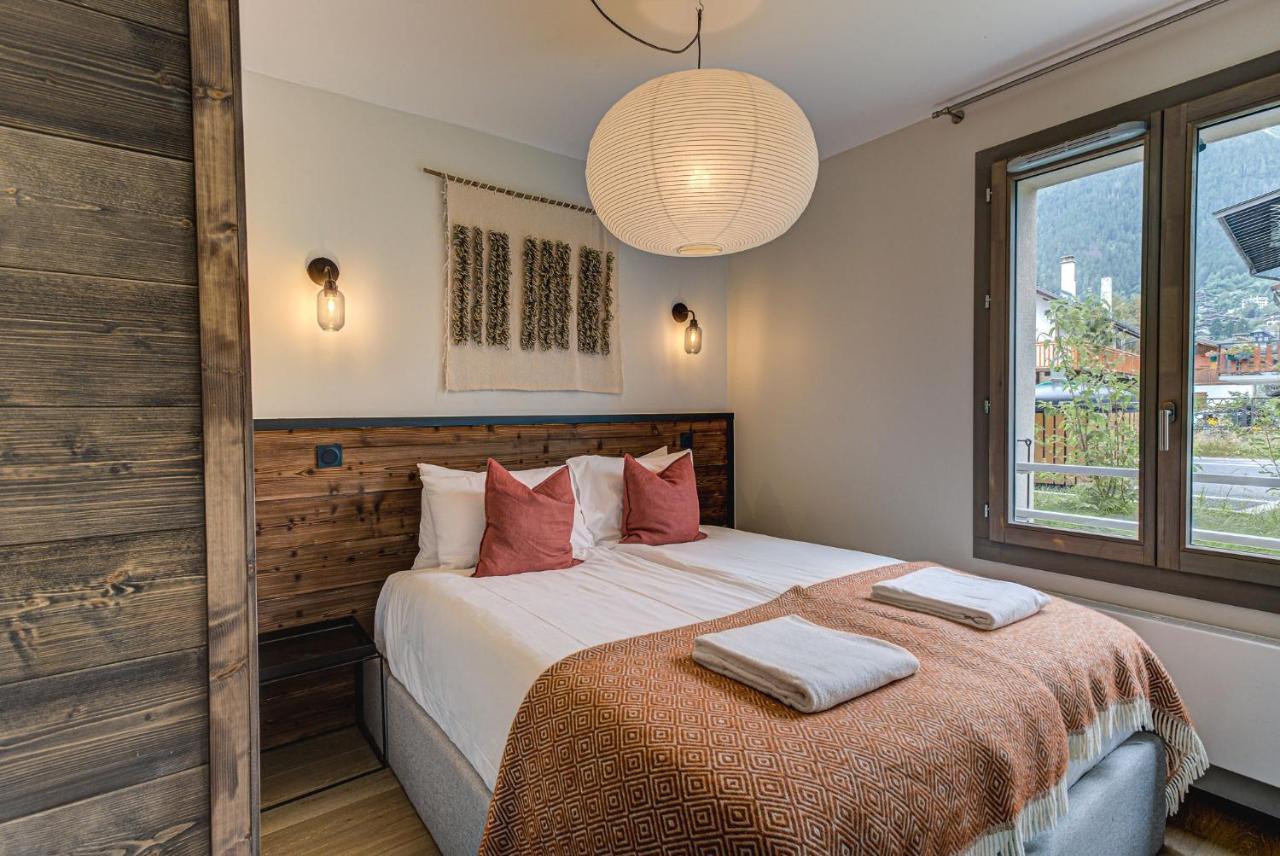 White Pearl A05 Modern Apartment Chamonix Alpes Travel Sleeps 4 To 6 מראה חיצוני תמונה