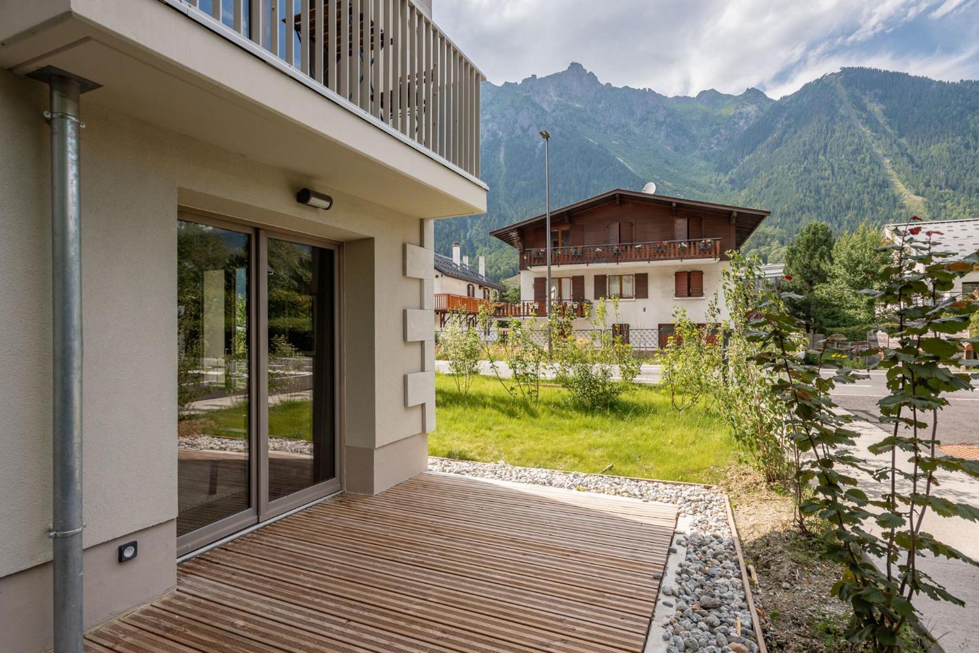 White Pearl A05 Modern Apartment Chamonix Alpes Travel Sleeps 4 To 6 מראה חיצוני תמונה