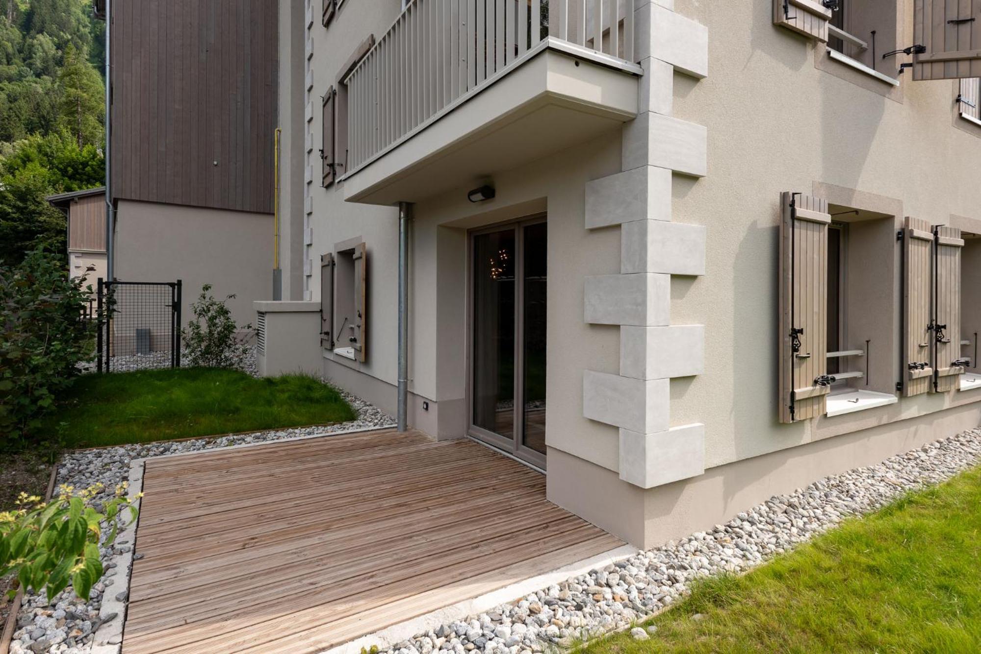 White Pearl A05 Modern Apartment Chamonix Alpes Travel Sleeps 4 To 6 מראה חיצוני תמונה